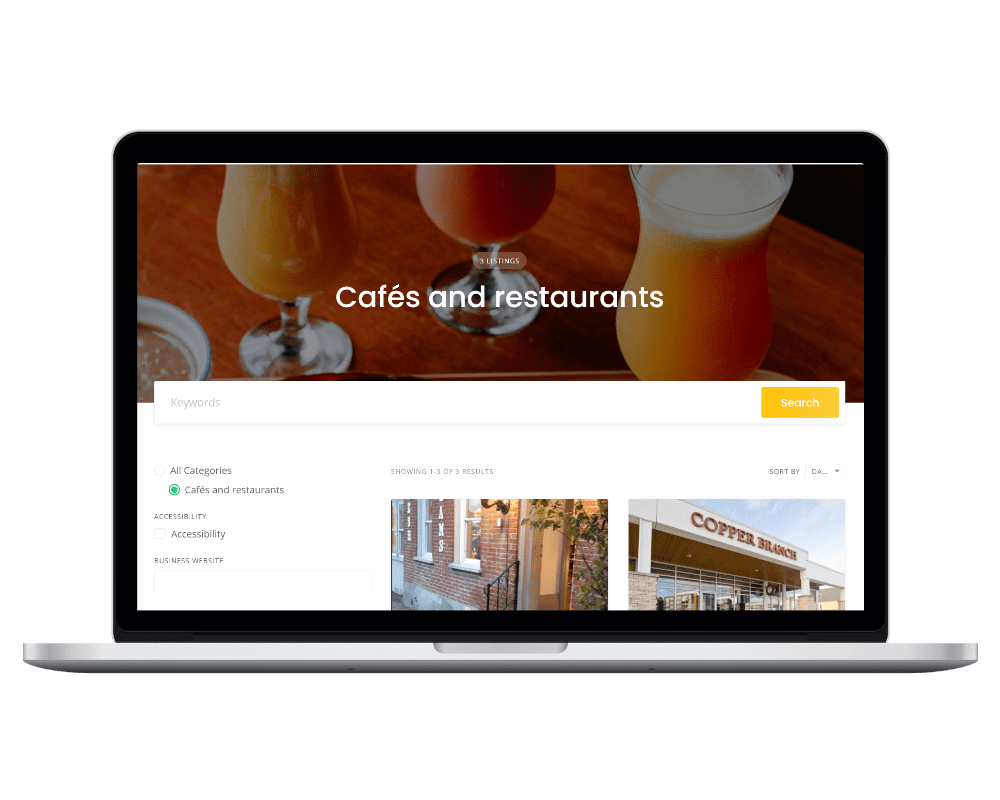 Peterborough VegDirectory – categories