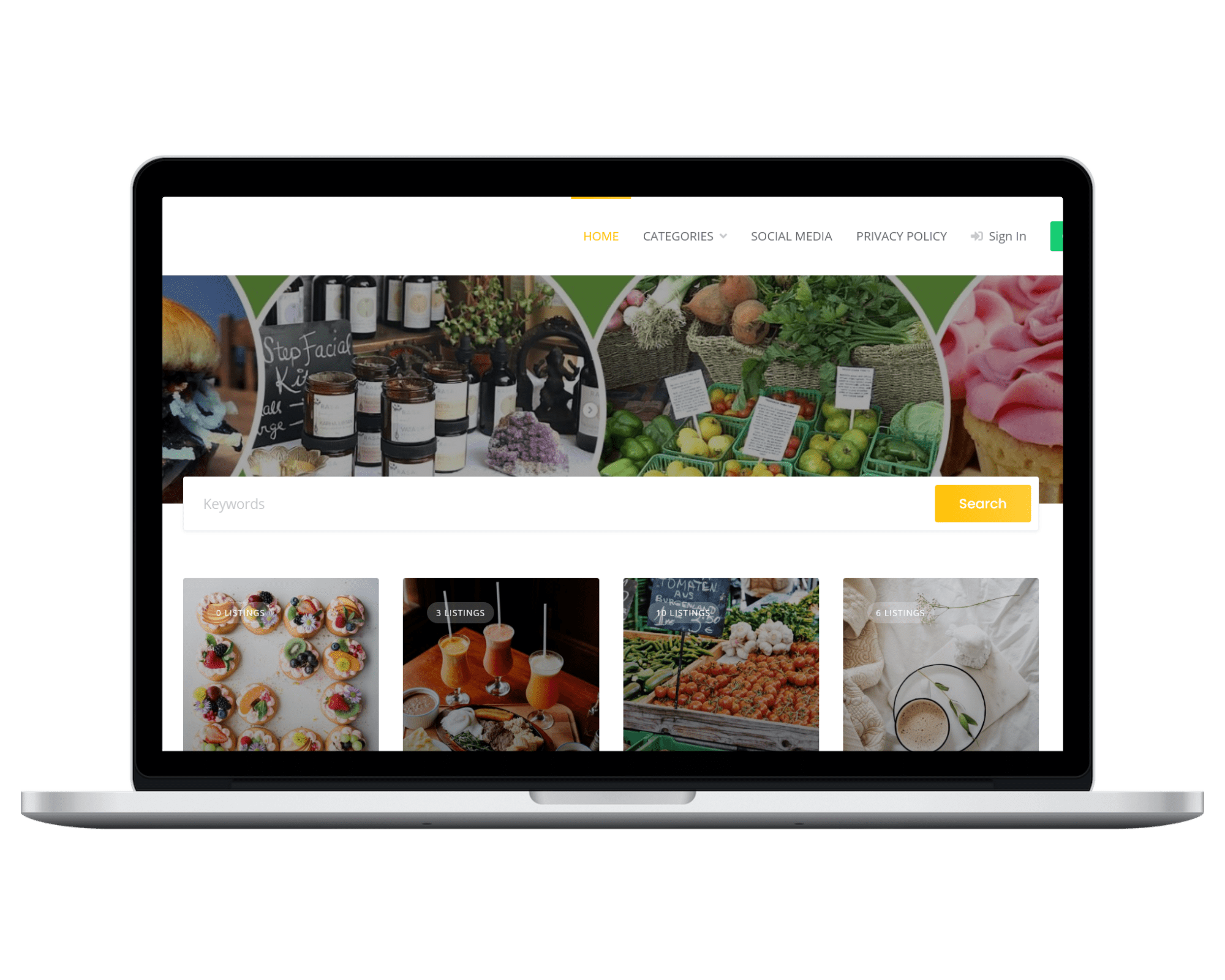 Peterborough VegDirectory home page