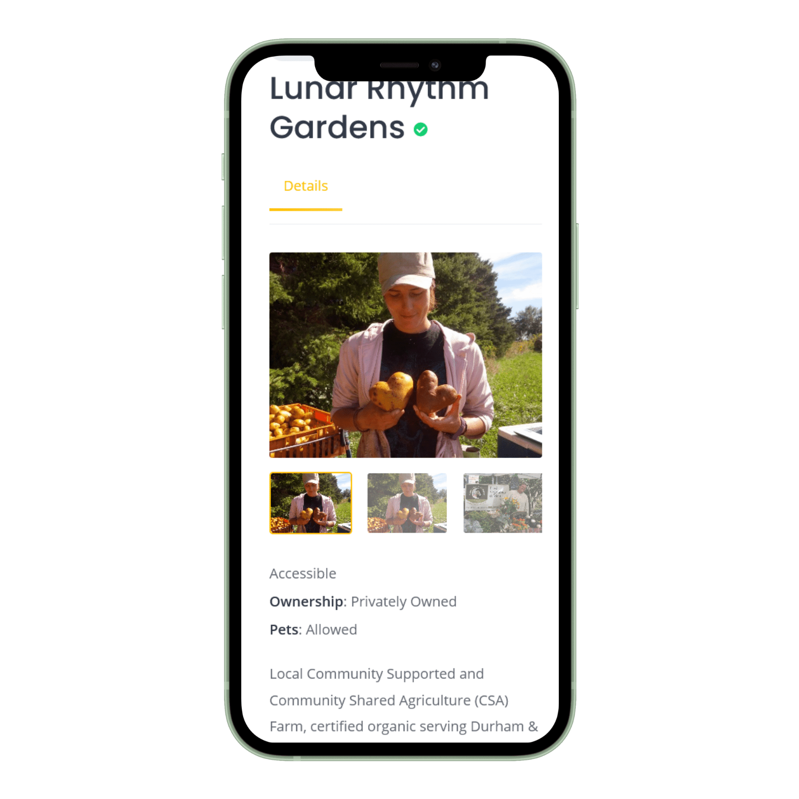 vegdirectory listing details