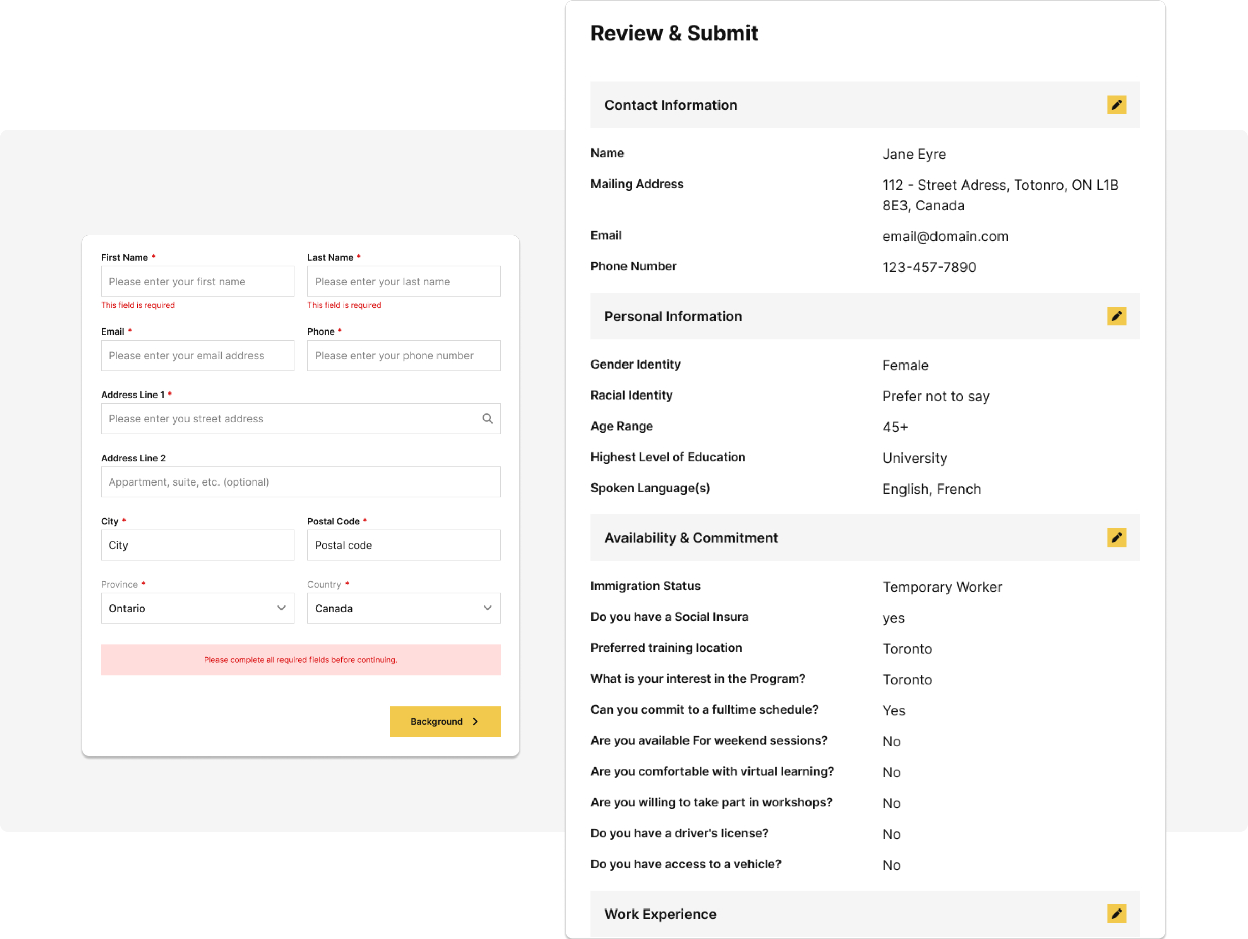on-page feedback on-page feedback